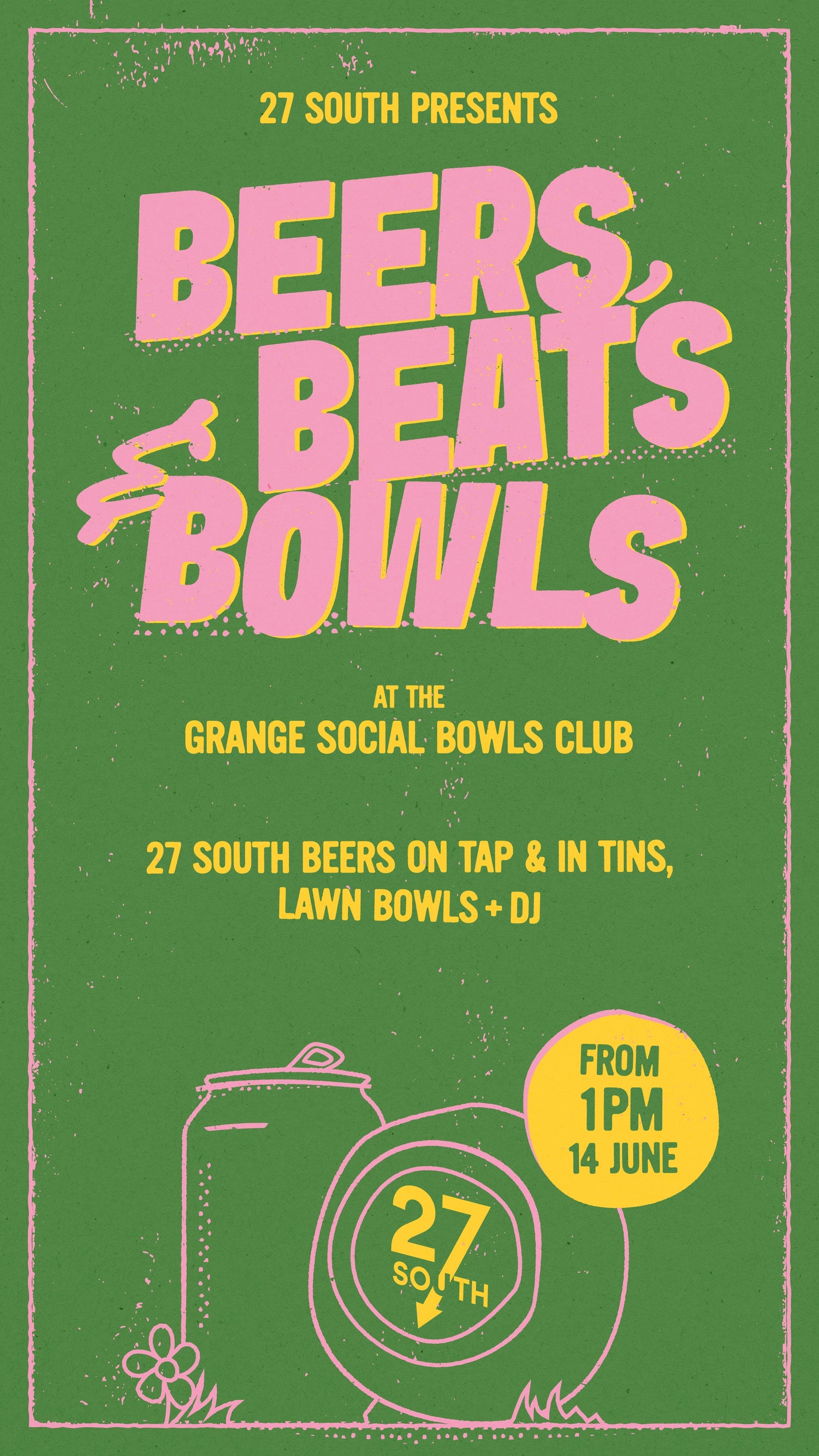 Beers, Beats & Bowls at The Grange Bowls Club