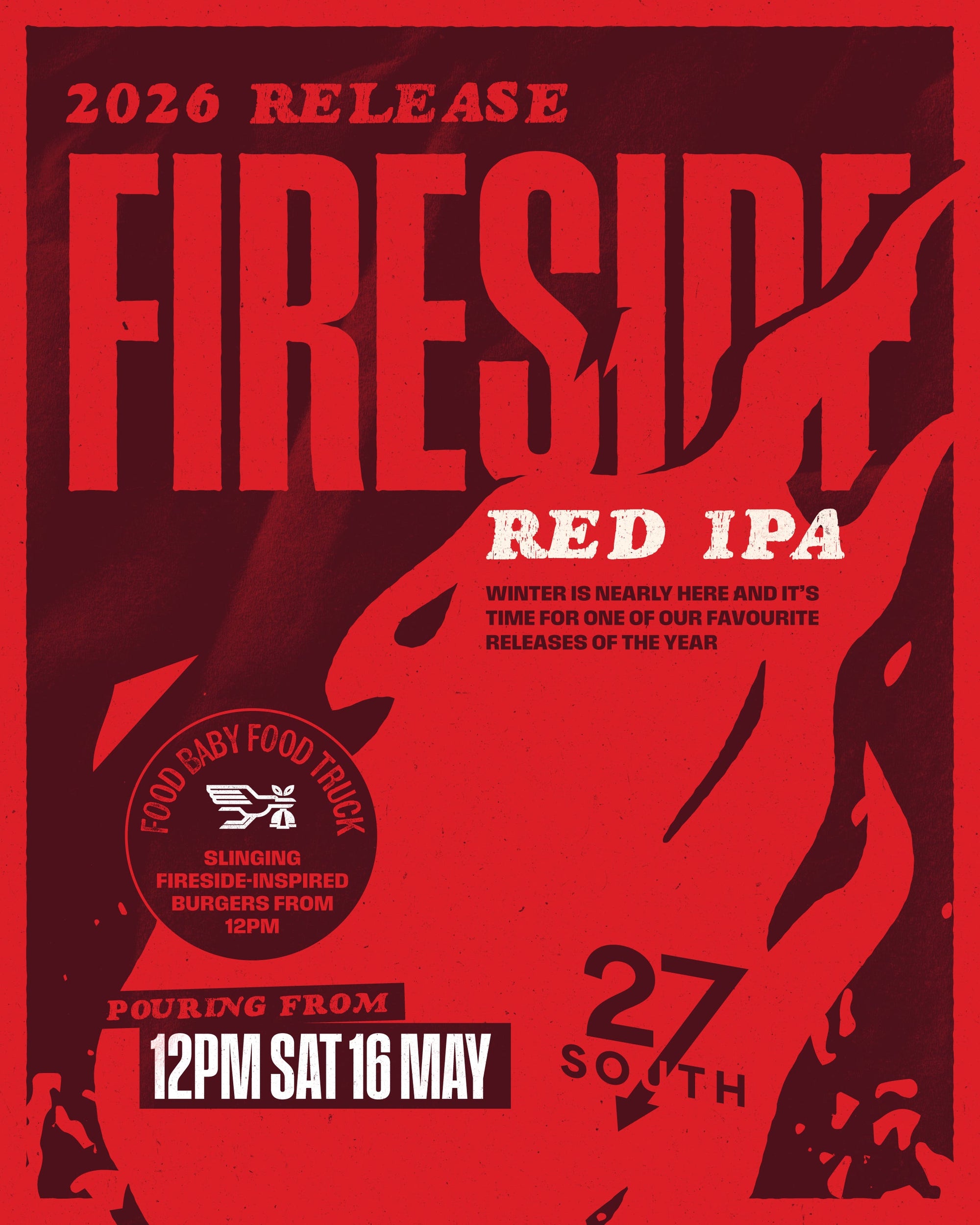 Fireside Red IPA Launch - 16 May