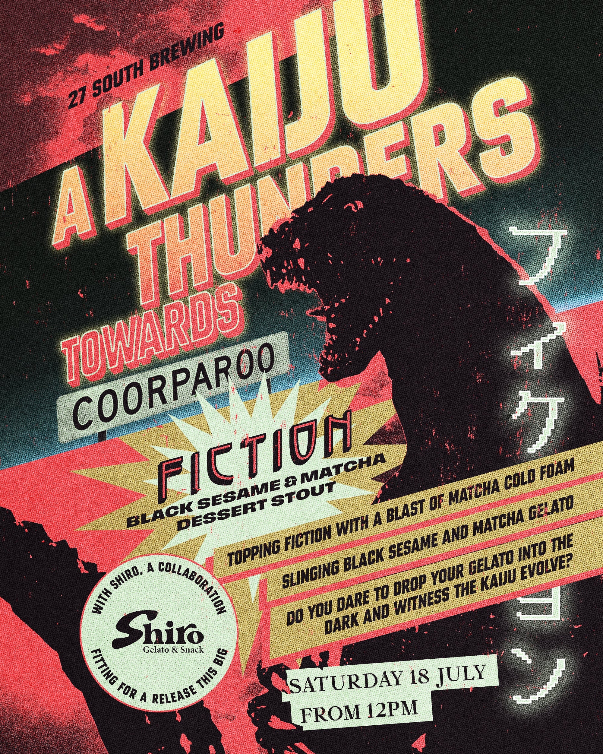 FICTION Dessert Stout launch - Sat 18 July