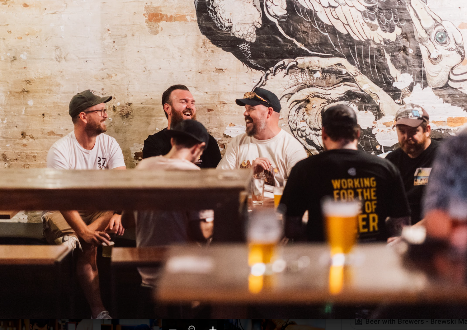 Tap takeover at Brewski