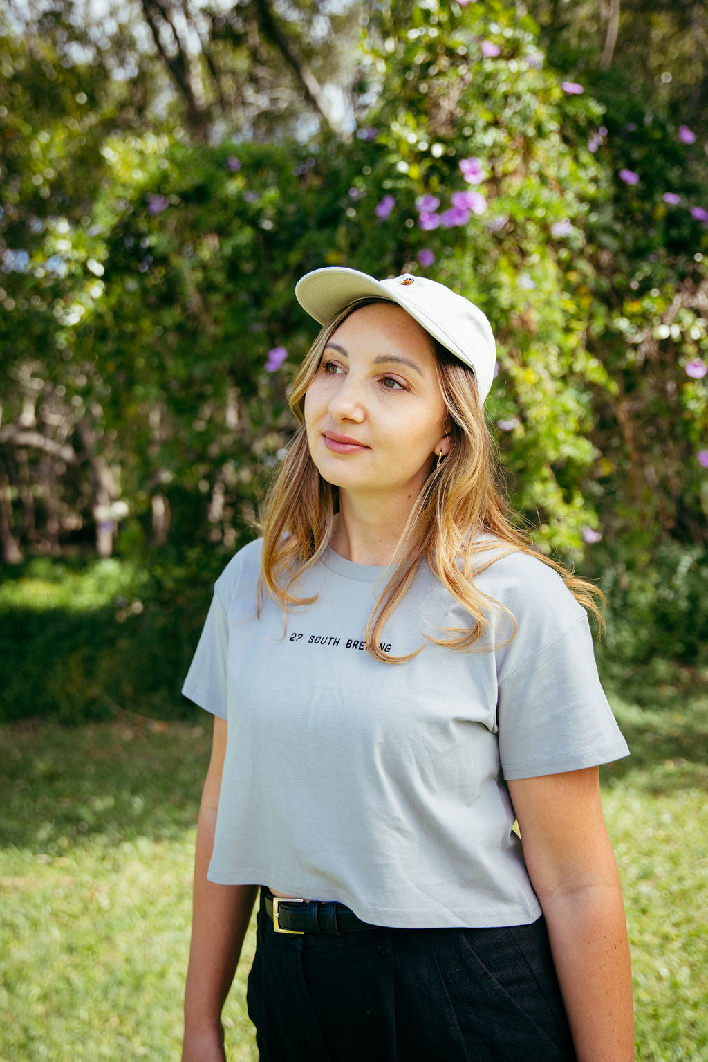 Stitched Women's Crop Tee