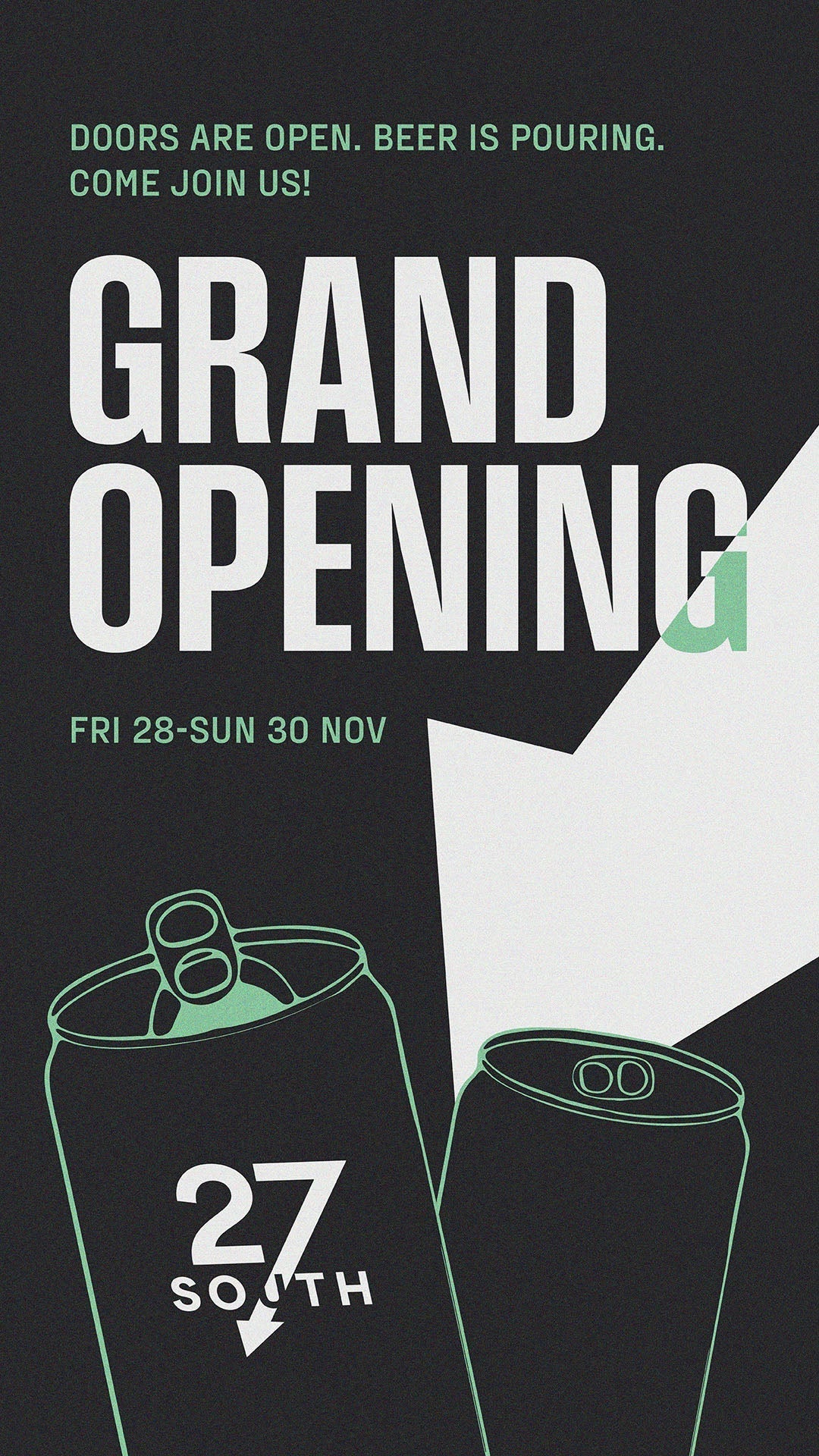 Grand Opening 28, 29 & 30 November