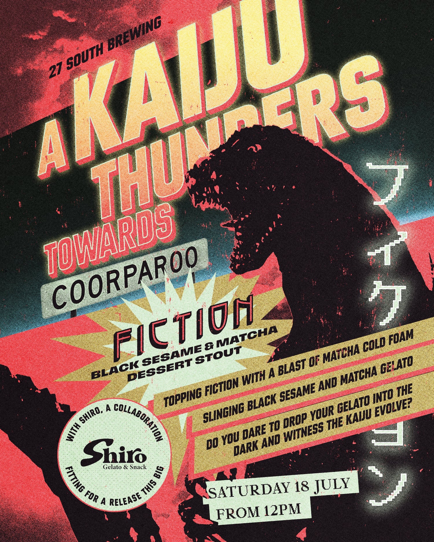 FICTION Dessert Stout launch - Sat 18 July