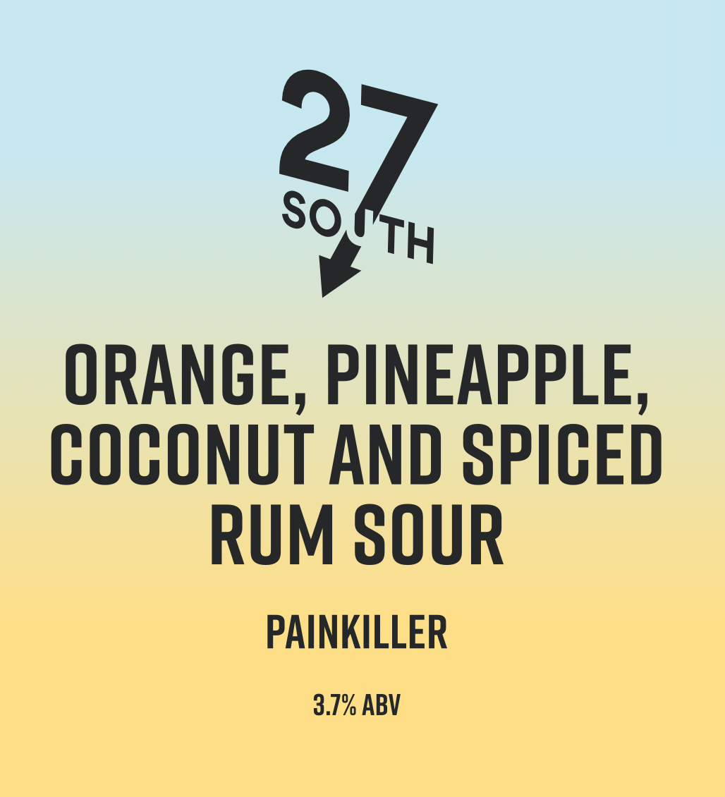 Painkiller - Pineapple, Orange, Coconut and Spiced Rum Sour